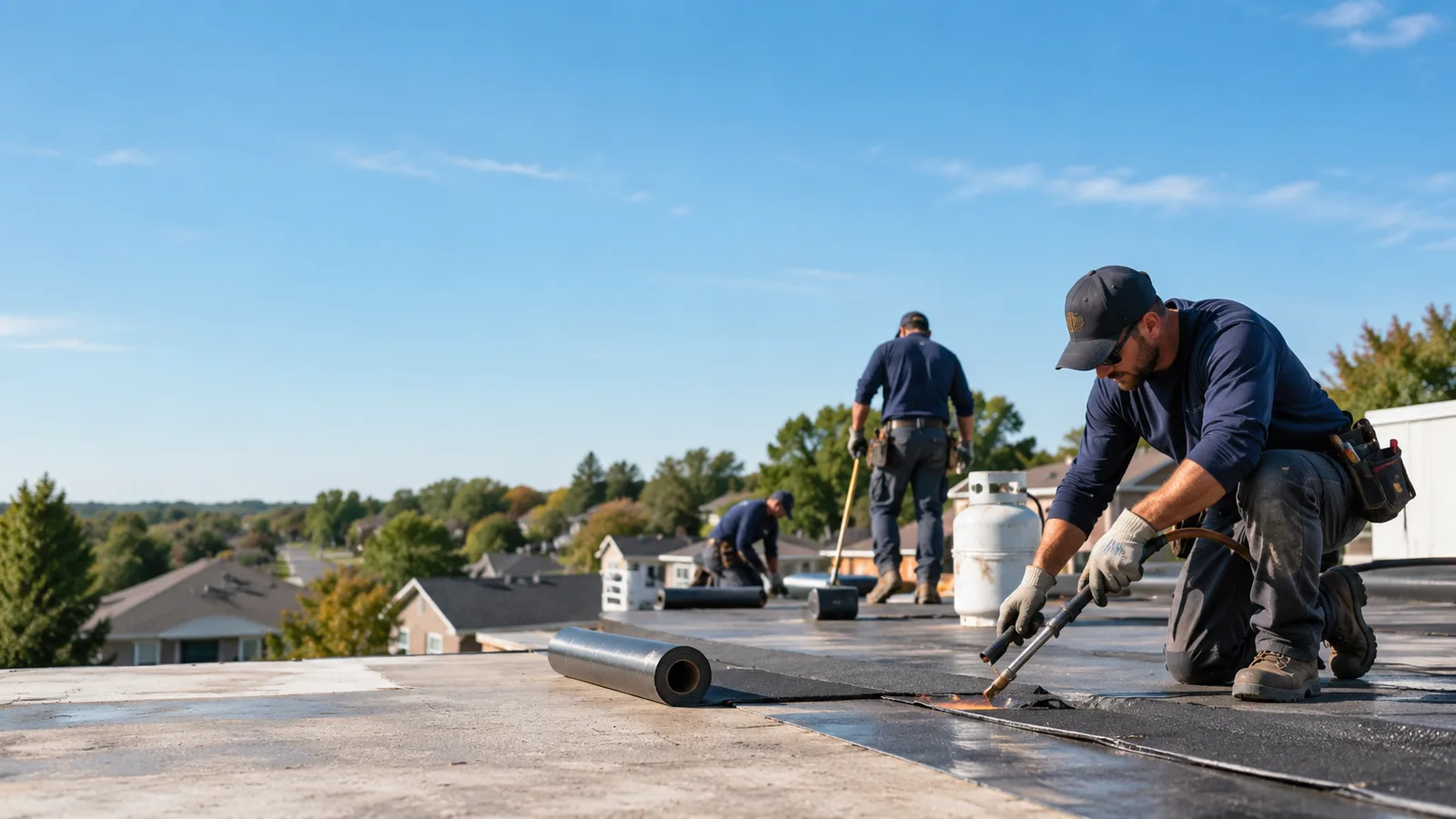 Flat Roof Leak Repair providers in Hull, IL